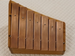 コロイグロッケンシュピール7音ゴム交換音盤磨き画像