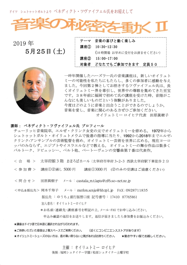 音楽の秘密を動くⅡ